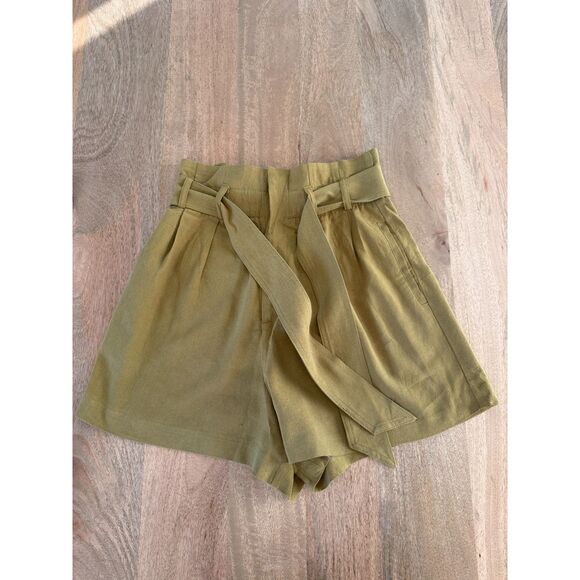 Zara Paperbag high waist shorts - size XS - Picture 3 of 4